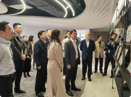 海珠区委统战部到广州聚客网络科技有限公司走访调研